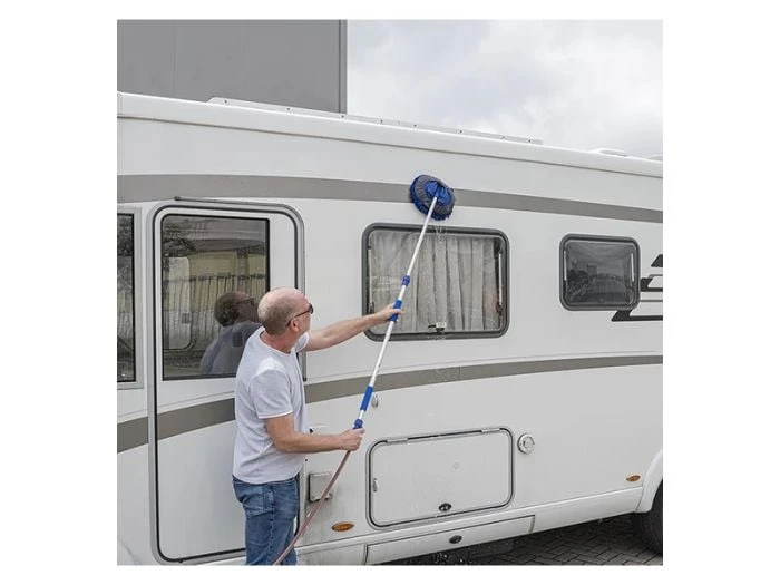 Obelink 165 Brosse De Lavage Télescopique En Microfibre - Bleue 6 Obelink 165 Brosse De Lavage Télescopique En Microfibre - Bleue – Image 4