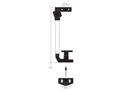 Obelink Polyfix Compas De Fenêtre 16 Cm Avec Bouton Rotatif - Droite 7 Obelink Polyfix Compas De Fenêtre 16 Cm Avec Bouton Rotatif - Droite -Obelink Boutiqe 526091 ecommerce