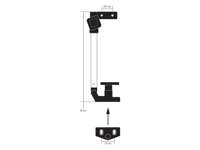 Obelink Polyfix Compas De Fenêtre 16 Cm Avec Bouton Rotatif - Droite 5 Obelink Polyfix Compas De Fenêtre 16 Cm Avec Bouton Rotatif - Droite – Image 3
