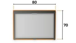 Obelink Velum 800 X 700 Combirollo -Obelink Boutiqe 80x70 ecommerce 2