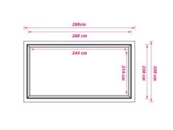 Obelink Air Tapis De Sol 250 X 280 Cm -Obelink Boutiqe air grondzeil 250 280 cm ecommerce