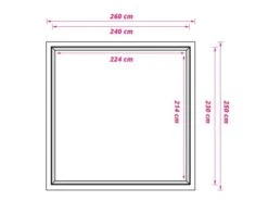 Obelink Air Tapis De Sol 250 X 260 Cm 11 Obelink Air Tapis De Sol 250 X 260 Cm -Obelink Boutiqe air grondzeil 250 x 260 cm nieuw ecommerce