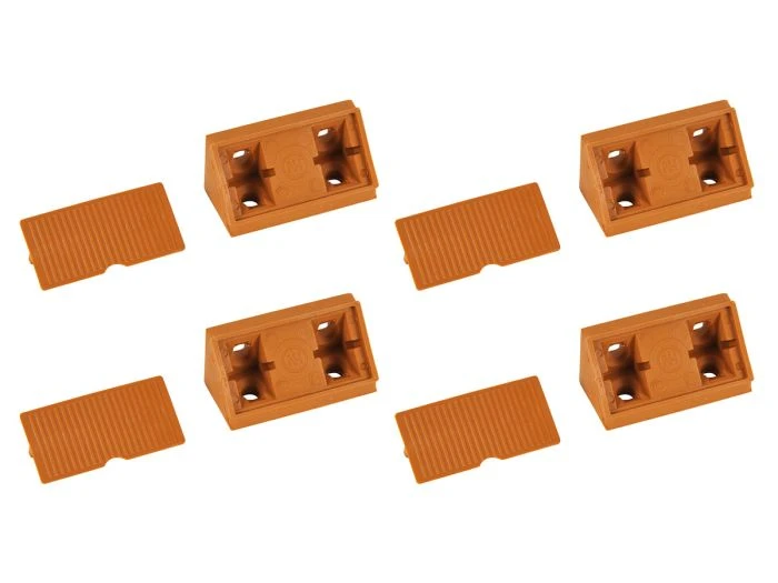 Obelink Raccords D'angle Avec Capot - Dark Brown 4 Obelink Raccords D'angle Avec Capot - Dark Brown â Image 2