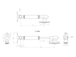 Obelink Vérin à Gaz De Placard Camping-car -Obelink Boutiqe obelink kastklepgasveer camper1 ecommerce