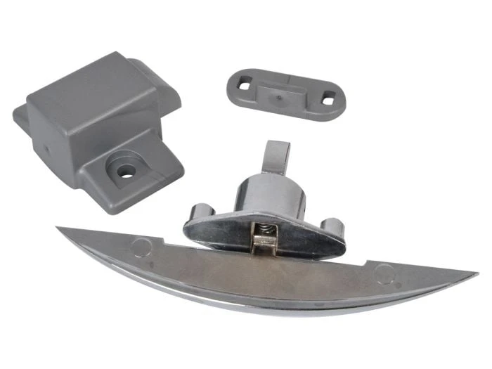 Obelink Serrure D'armoire Supérieure Avec Poignée - Chrome 3 Obelink Serrure D'armoire Supérieure Avec Poignée - Chrome