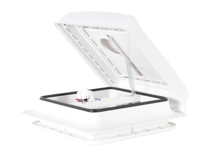 Obelink Panorama 28 X 28 Ventilateur De Lanterneau - Blanc 3 Obelink Panorama 28 X 28 Ventilateur De Lanterneau - Blanc