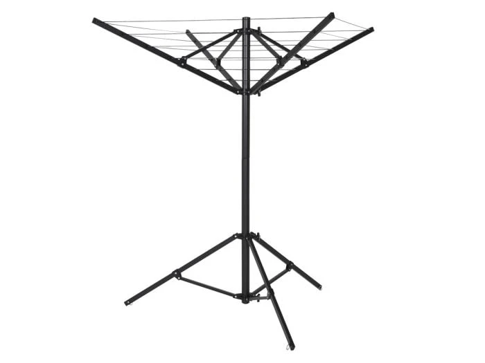 Obelink Séchoir Rotatif Avec Piedet Sac - Noir 3 Obelink Séchoir Rotatif Avec Piedet Sac - Noir