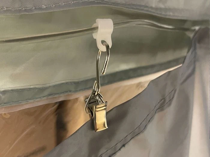 Clips Pour Rideaux Obelink, Auvent Universel 5 Clips Pour Rideaux Obelink, Auvent Universel – Image 3