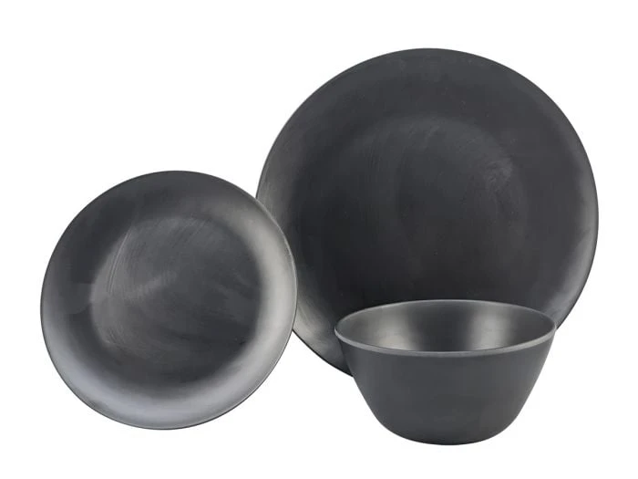 Obelink Matt Black Service De Table - 16 Pièces 3 Obelink Matt Black Service De Table - 16 Pièces