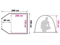 Obelink Milos 3 Deluxe Tente Dôme 19 Obelink Milos 3 Deluxe Tente Dôme -Obelink Boutiqe obelink milos 3 floor plan ecommerce