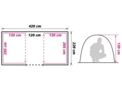 Obelink Napels 4 Poly Tente Tunnel 13 Obelink Napels 4 Poly Tente Tunnel -Obelink Boutiqe obelink napels 4 tc floor plan ecommerce acf1 1