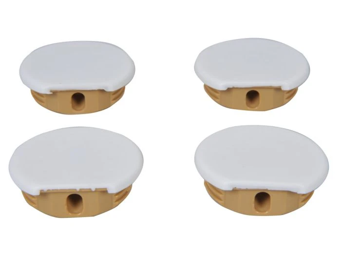 Obelink Raccords D'angles Ronds - White 3 Obelink Raccords D'angles Ronds - White