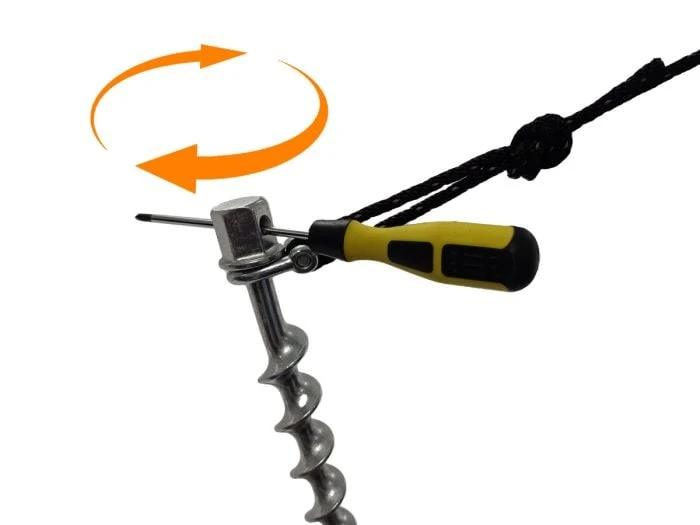 Obelink Piquet à Vis XL Alu 6 Obelink Piquet à Vis XL Alu – Image 4