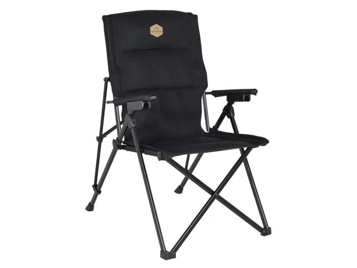 Obelink Sevilla 3D Chaise Pliante Réglable - Noire 3 Obelink Sevilla 3D Chaise Pliante Réglable - Noire