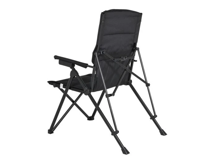 Obelink Sevilla 3D Chaise Pliante Réglable - Noire 4 Obelink Sevilla 3D Chaise Pliante Réglable - Noire – Image 2