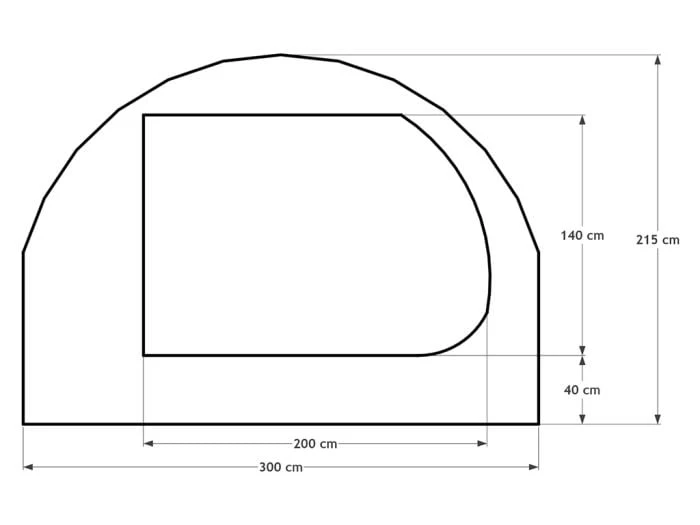 Obelink Trinity Auvent Fourgon 9 Obelink Trinity Auvent Fourgon – Image 7