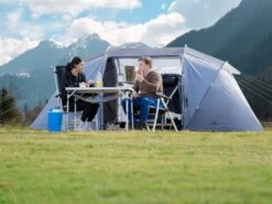 Obelink Twinspace Vis-à-Vis Tente Tunnel -Obelink Boutiqe obelink twinspace sfeer 1 ecommerce