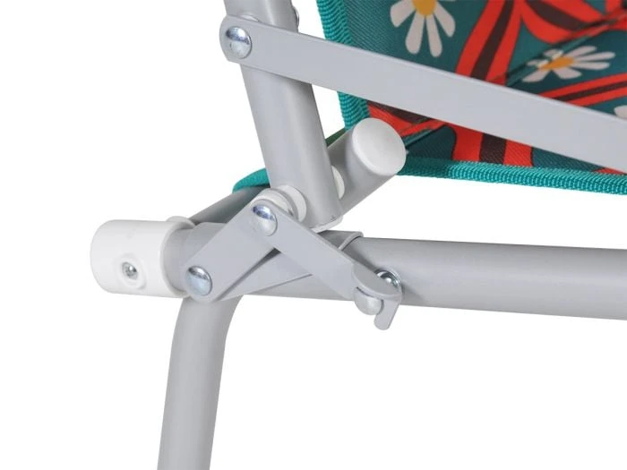 Obelink Unica Retro Flower Chaise Pliante 6 Obelink Unica Retro Flower Chaise Pliante â Image 4