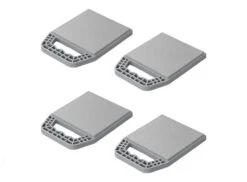 Plaques De Support Avec Poignée – Set De 4