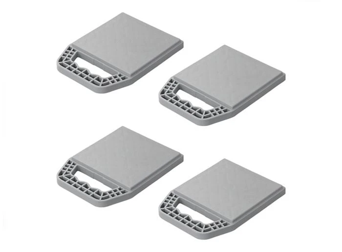 Plaques De Support Avec Poignée – Set De 4 3 Plaques De Support Avec Poignée – Set De 4