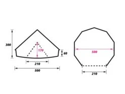 Obelink Sahara 500 Deluxe Tente Tipi 21 Obelink Sahara 500 Deluxe Tente Tipi -Obelink Boutiqe sahara 500 plattegrond ecommerce 36e9 3