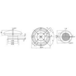 Obelink Aérateur De Toit Avec Grille 7 Obelink Aérateur De Toit Avec Grille -Obelink Boutiqe sfi012s 3 ecommerce